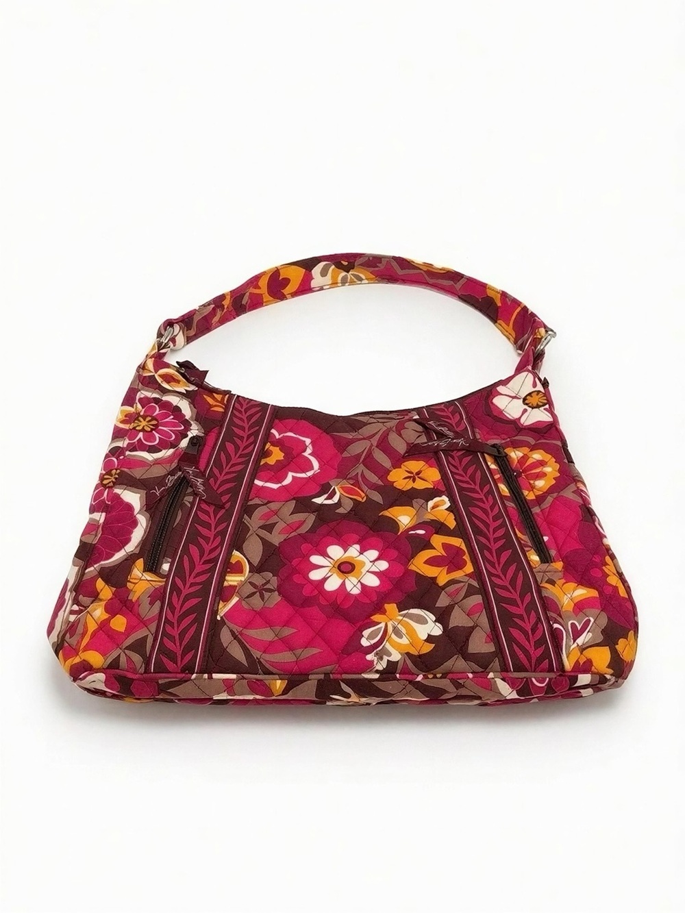 Vera Bradley Carnaby Lisa B Quilted Floral Hobo Bag - Retired Rare Pattern